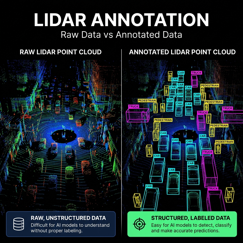 LiDAR Annotation Comparison